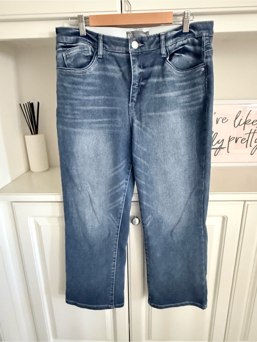 Wit & Wisdom Mid Wash Stretch Jeans
